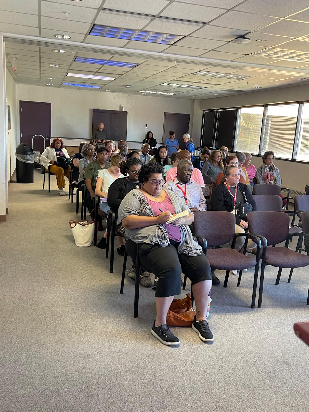 Partners, advocates, and community leaders gathered — learning, listening, and committing to families together.